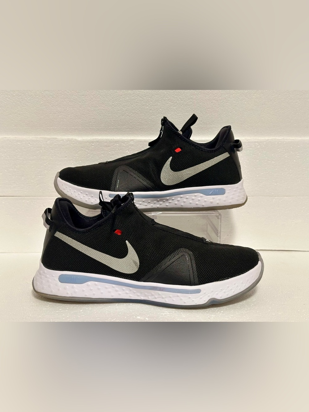 Nike PG 4 Paul George Men's Basketball Athletic Sneakers
Mesh Zipper Size 15